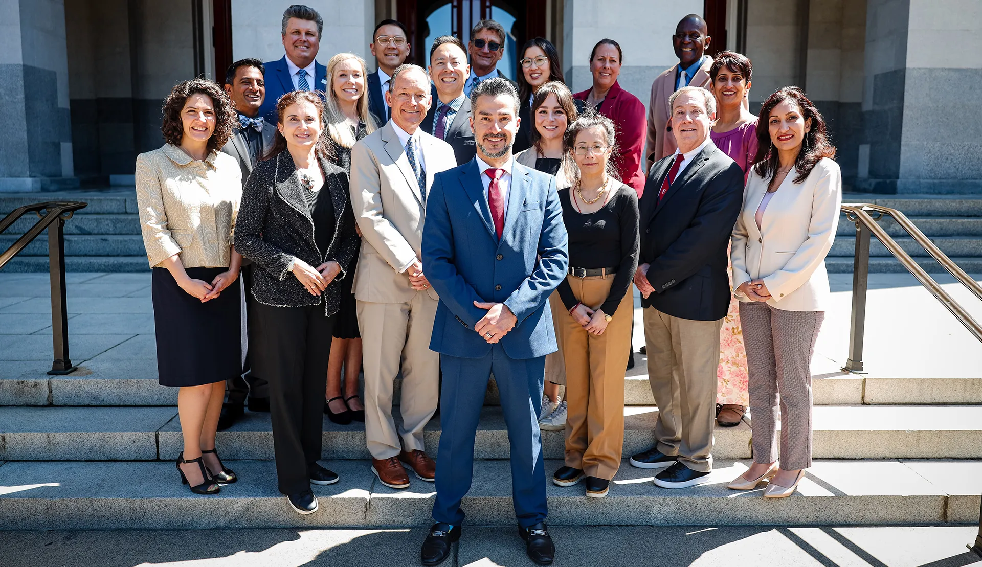 California Association of Orthodontists Board Members Group photo